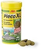 JBL NovoPleco XL 30341, Alleinfutter für große Saugwelse, Tabletten, 250 ml