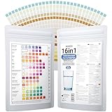 30x 16in1 Trinkwasser Teststreifen | Wasseranalyse Wassertester für 16...