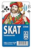 Ravensburger 27003 - Skat, Französisches Bild, 32 Karten in Klarsicht-Box, 32...