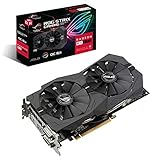 ASUS ROG Strix-RX570-O8G-Gaming AMD Radeon Grafikkarte (8GB GDDR5 Speicher, PCIe...