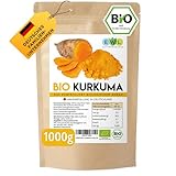 Bio Kurkuma Pulver I Kurkuma Pulver Bio I Kurkumapulver aus kontrolliert...