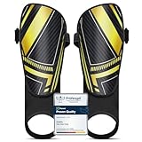 Schienbeinschoner Kinder Fussball - Hautfreundlich & rutschfest Schienbeinschutz...