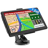 Navigation für Auto LKW Navi 7 Zoll Navigationsgerät Testsieger 2022...