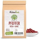 Pfeffer rot ganz 100 g rosa Pfefferbeeren Pfefferkörner ideal für die...