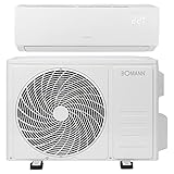 Bomann A++ WiFi-Klimaanlage CL 6045 QC CB, Inverter Klima-Splitgerät im...