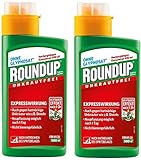 Roundup Express Konzentrat - 2x 400 ml - Unkrautvernichter zur Bekämpfung von...