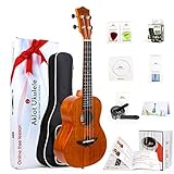 Ukulele Aklot Konzert Ukulele Erwachsene Solides Top Mahagoni Ukelele 23 Zoll...