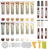 Laminat Reparaturset 20 Farben, Parkett Reparaturset Enthält 14 Farben...