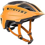 SCOTT Uni – Erwachsene 288597-6522-222 Helm, Fire Orange, Einheitsgröße
