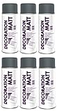 Fahrzeugteile Hoffmann 6er Sparpack DC Lackspray matt 400ml nach RAL freie...