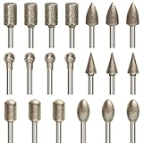 20 Stück Diamant Fräser Set,Diamant Frässtifte Schleifstifte Kompatibel mit...