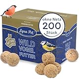 Lyra Pet® | 200 Meisenknödel ohne Netz à 90 g = 18 kg | Vogelfutter für das...