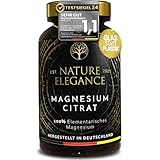 NEOLYMP Magnesiumcitrat Kapseln hochdosiert - 360mg elementares Magnesium pro...