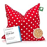 HERBALIND Das Original Kirschkernkissen Wärmekissen für die Mikrowelle 24x25...