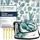 HAUSPROFI Picknickdecke 200x200, wasserdicht & isoliert - XXL Outdoor Decke für...