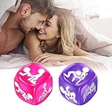 2-teiliges Würfelspiel-Set, Sexstellungen für Paare, Erotikwürfel...