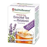 Bad Heilbrunner Einschlaf Tee mit Melatonin im Stick, Tassenfertig, 8er Pack (8...