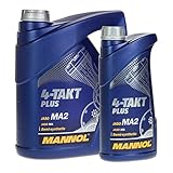 4+1 (5 Liter), MANNOL 4-TAKT PLUS 10W-40 MOTORRADÖL