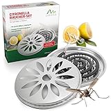 GARDIGO® Citronella-Räucherspirale Set | 10x Citronellaspirale samt...