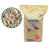 Paul´s Mühle Erdnüsse Weiss, Erdnusskerne blanchiert ohne Haut, 25 kg