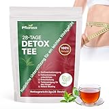Detox Tee zum Abnehmen, 28 Stück abnehmentee entgiften, Bauchfett verbrennen,...