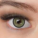 Kontaktlinsen farbig ohne Stärke grün | farbige grüne Jahreslinsen | weiche...