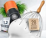 Die entspannende Kopfmassage Spinne mit 28 Fingern von Edelfeld [VERBESSERTE...