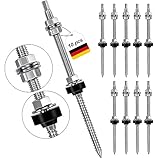 Stockschrauben M10 x 200 mm Stockschrauben PV Anlage (10er Pack) Edelstahl...