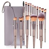 HEYMKGO Pinselset Makeup, Professionelle Make Up Pinsel Set 15-teilig mit...