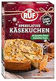 RUF Spekulatius Käsekuchen, winterliche Backmischung für einen locker-cremigen...