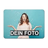 Mousepad selbst gestalten - Bedrucktes Mauspad mit eigenem Foto und Text -...