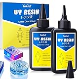 UV Harz - 200g Klar UV Harz Schnellhärtende UV Kleber für Schmuckherstellung,...