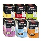 vom Feinsten Katzenfutter nass Filet Kreationen Mix (18 x 50g), Katzenfutter...