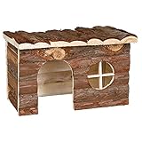 Trixie 62182 Natural Living Jerrik Blockhaus 28 × 16 × 18 cm