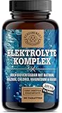 Elektrolyte 1000mg je Dosis -WICHTIG: Elektrolyte ohne Zucker - Kalium, Magnesium, Calcium, Chlorid und Natrium -Hochdosis Komplex- 360Stk Electrolytes I Vegan DE SCHEUNENGUT®