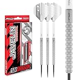 RED DRAGON Javelin Steel Dartpfeile 22 Gramm Profi Steeldarts Set, 3 x Steel...