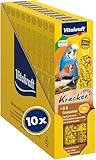 Vitakraft Kräcker, mit Ei und Grassamen, Knabberstangen für Sittiche und...