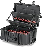 KNIPEX 00 21 37 LE Werkzeugkoffer 'Robust45 Move' Werkzeug-Trolley | Rollkoffer...