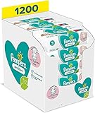 Pampers Sensitive Baby Feuchttücher, 1200 Tücher (15 x 80) Für Empfindliche...