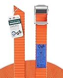 Robuste Spanngurte mit Klemmschloss - TÜV/GS & DIN - Längen (0.5m-5m) - 250kg...