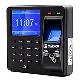 HDWR CTR10 Zeiterfassung, fortschrittliches Zeiterfassungssystem - Biometrisch,...