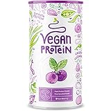 Vegan Protein - BLAUBEERE - Pflanzliches Proteinpulver aus Reis, Lupinen,...