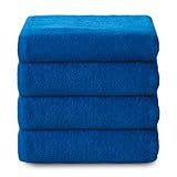 Top Towel - Plus - Badetücher - 4 Gesichts- oder Bidethandtücher - 30x50 cm -...