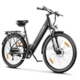 Dripex E-Bike Herren Damen, Klapprad Elektrofahrrad 20'' Trekkingrad mit 250W...