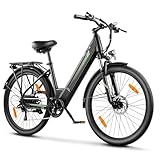 Dripex E-Bike Herren Damen, Elektrofahrrad 26'' Trekkingrad mit 250W Motor, 36V...