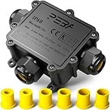 PEBA Abzweigdosen Wasserdicht Verteilerdose IP68 Klemmdose Wasserdichte...