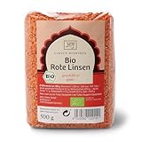 Classic Ayurveda - Bio Rote Linsen (geschält & ganz) - 500 g - Ideal für die...