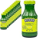 Hitchcock - 12er Pack Premium Limettensaft Pur 100% Direktsaft - Saft aus ca. 8...