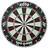 KOTO – King Classic Dartscheibe, Offizielle Turniermaße, dartscheibe...