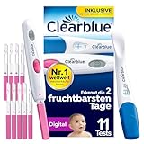 Clearblue Ovulationstest Digital und Schwangerschaftstest - Finde deine 2 Tage...